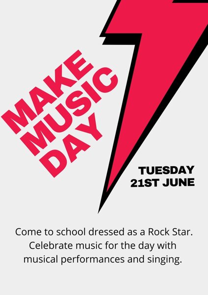 Image of Dress like a Rock Star for Make Music Day!